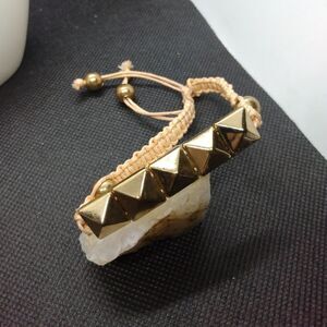 Tan Egyptian twine‎ bracelet